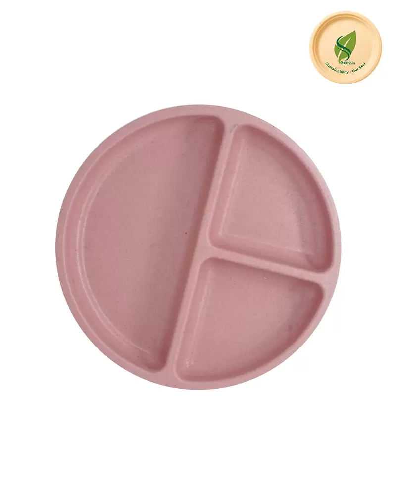 Eco Kids Round 3 Partition Plate - Image 2